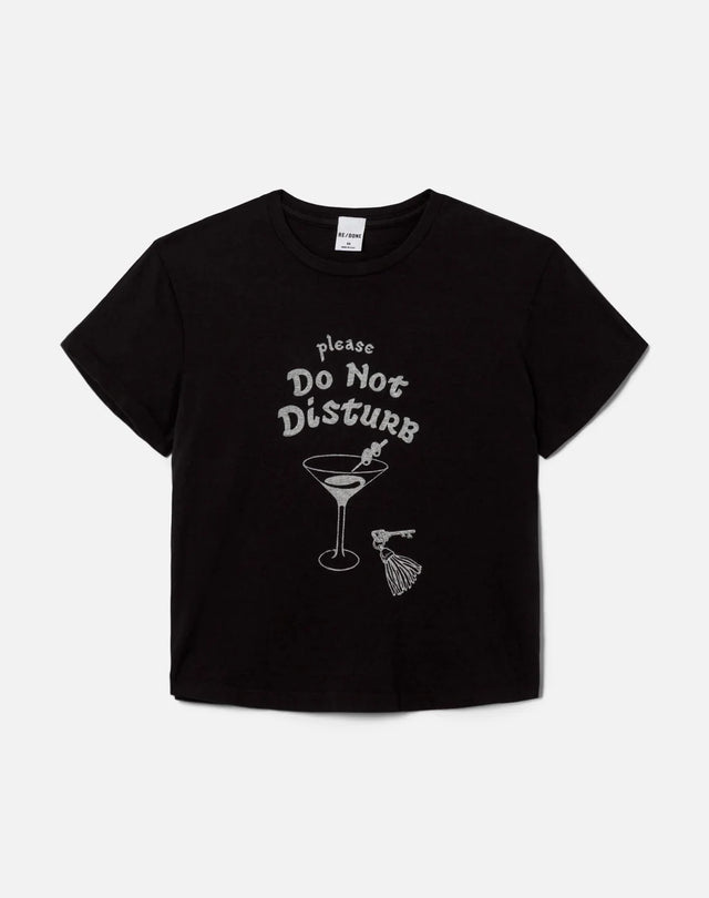 T-Shirt nera RE/DONE
