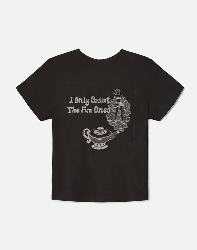 T-Shirt nera RE/DONE