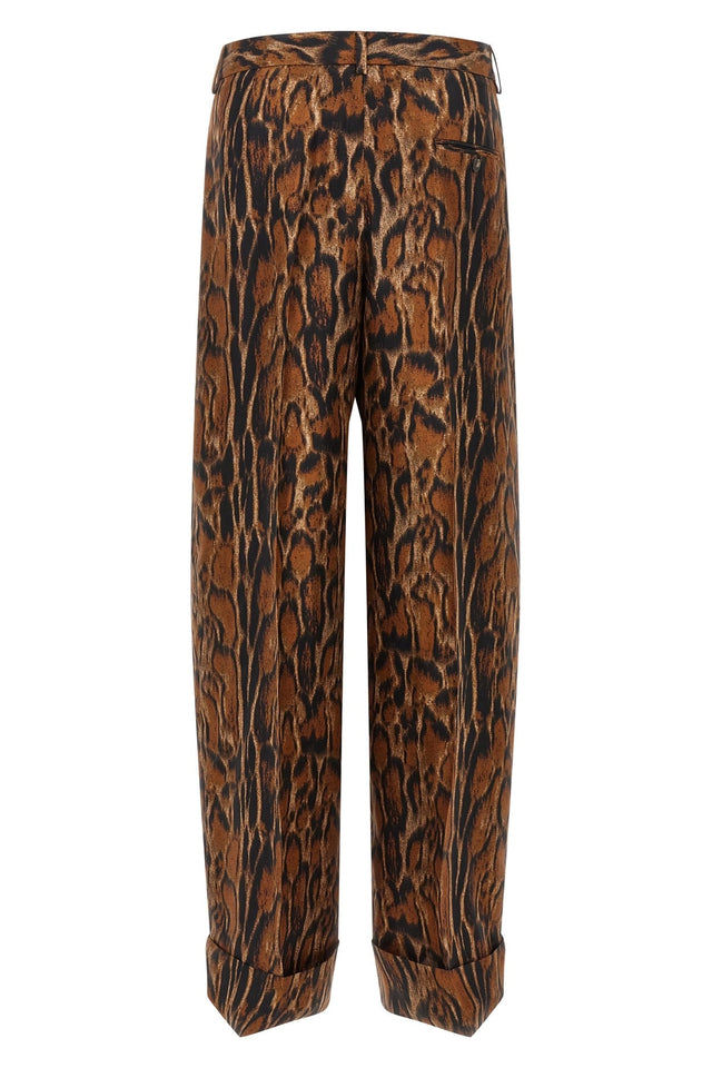 Pantaloni animalier Alberto Biani