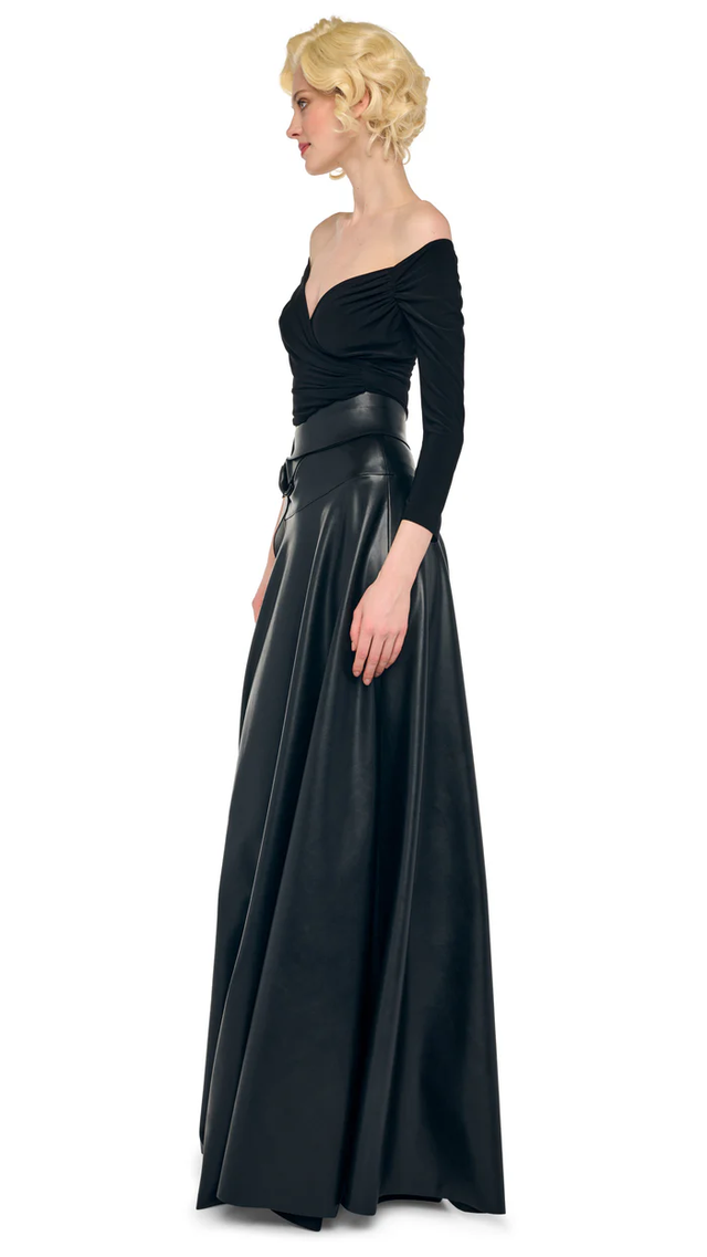 Body nero Norma Kamali