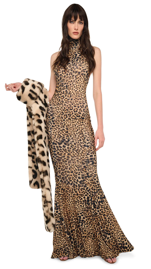 Vestito maculato Norma Kamali