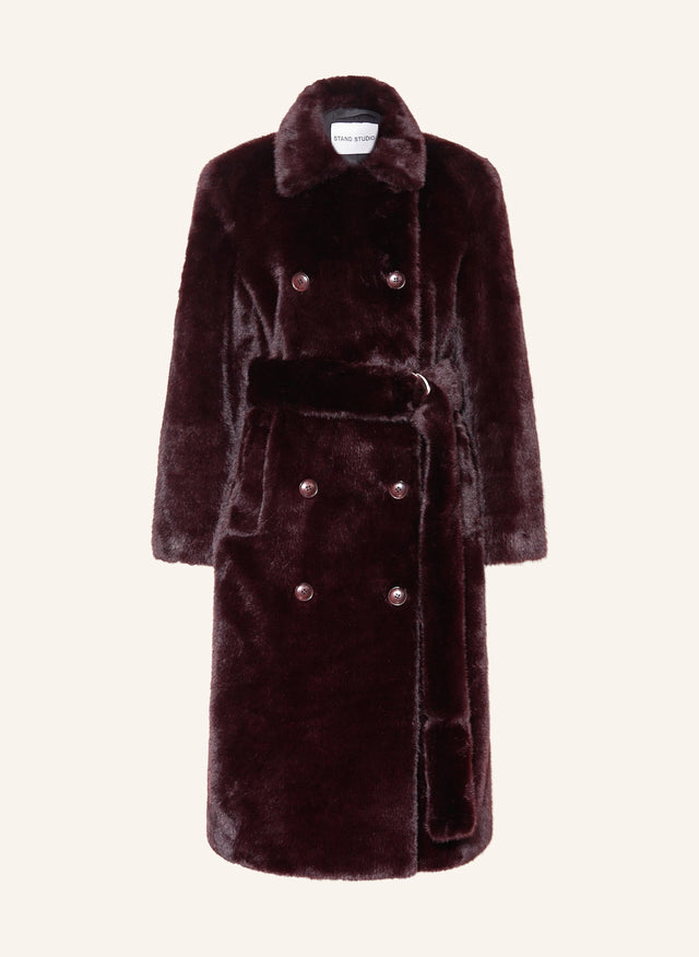 Pelliccia bordeaux Stand Studio