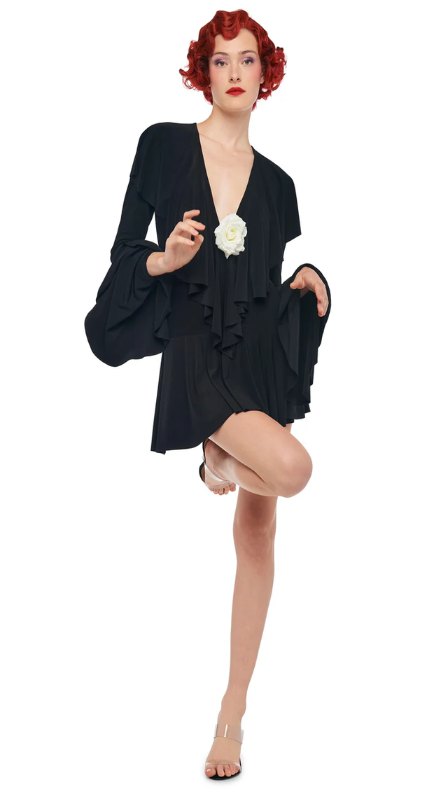 Vestito nero Norma Kamali