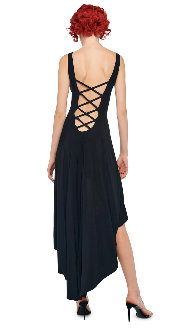 Vestito nero Norma Kamali