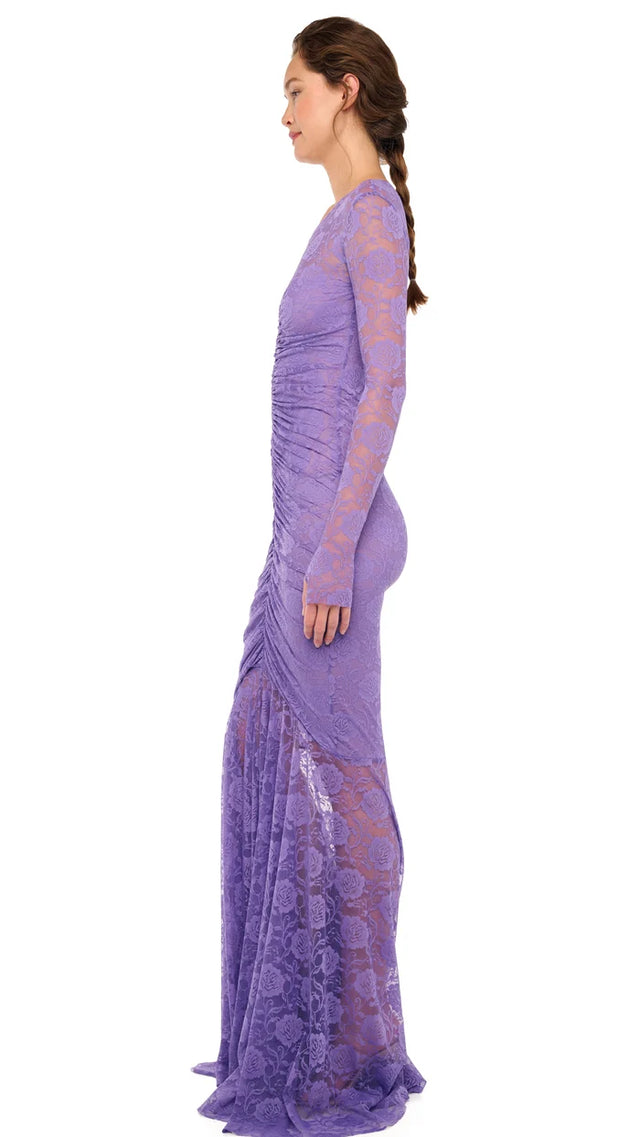 Vestito lavanda Norma Kamali