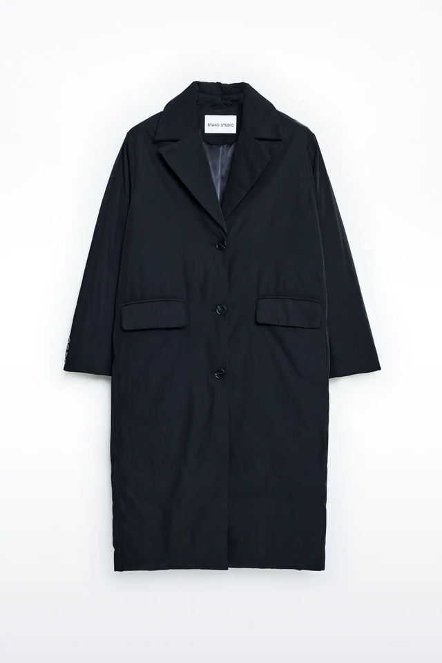Cappotto nero Stand Studio