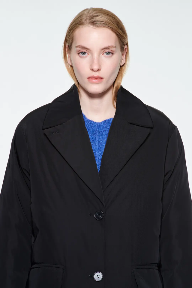 Cappotto nero Stand Studio