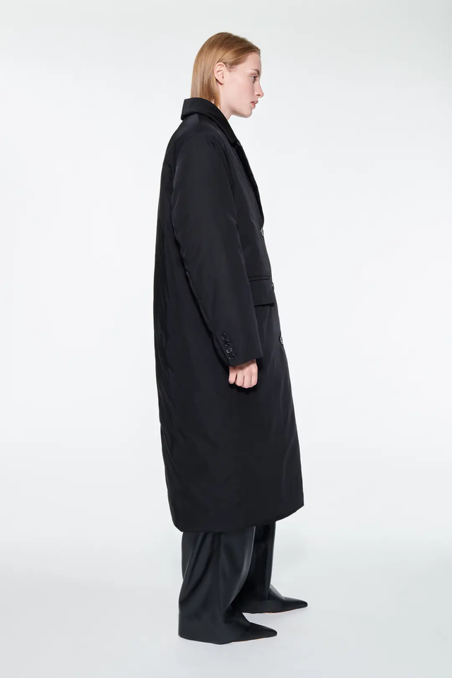 Cappotto nero Stand Studio