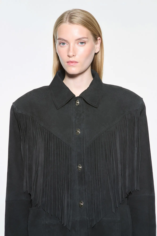 Giacca nera Stand Studio