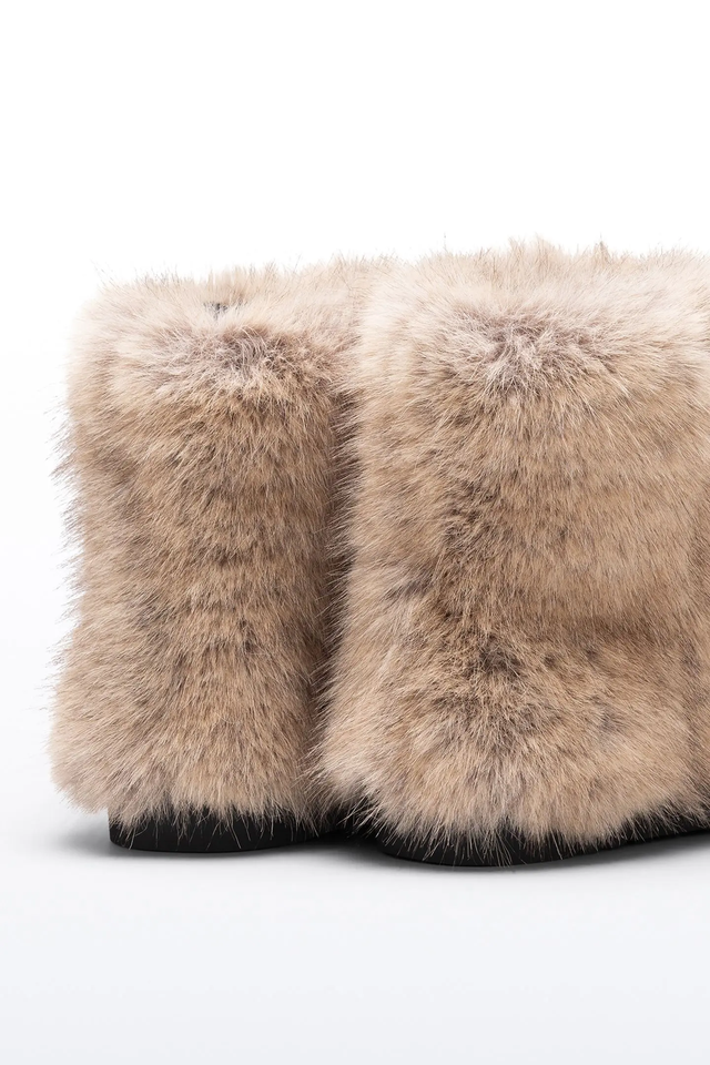 Stivali beige Stand Studio