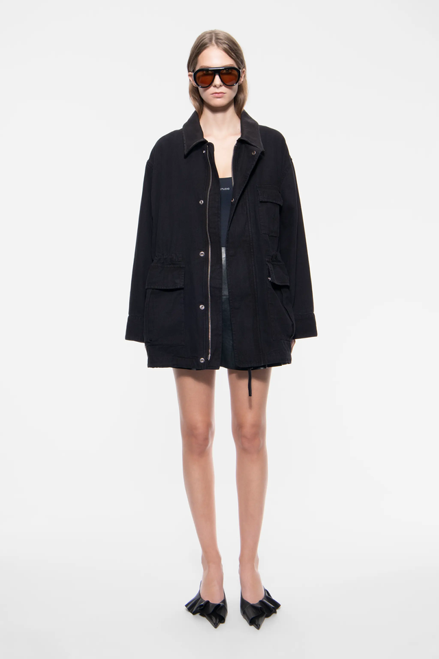 Giacca nera Stand Studio