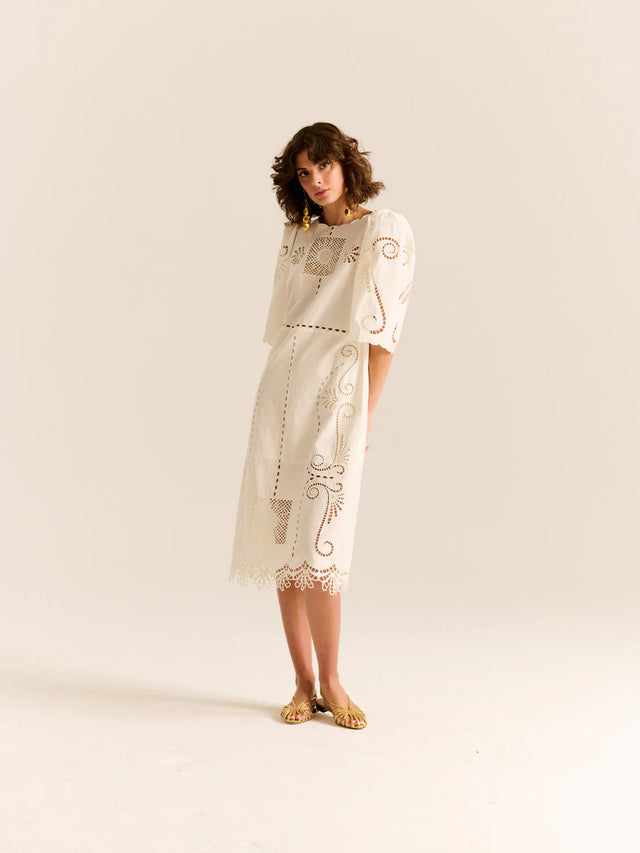 Vestito bianco Carolina K