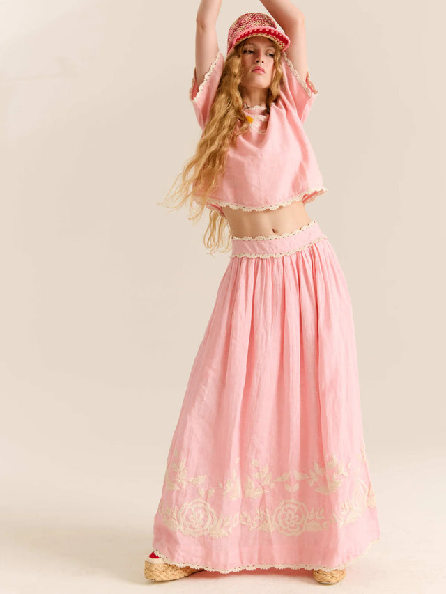 Top rosa Carolina K