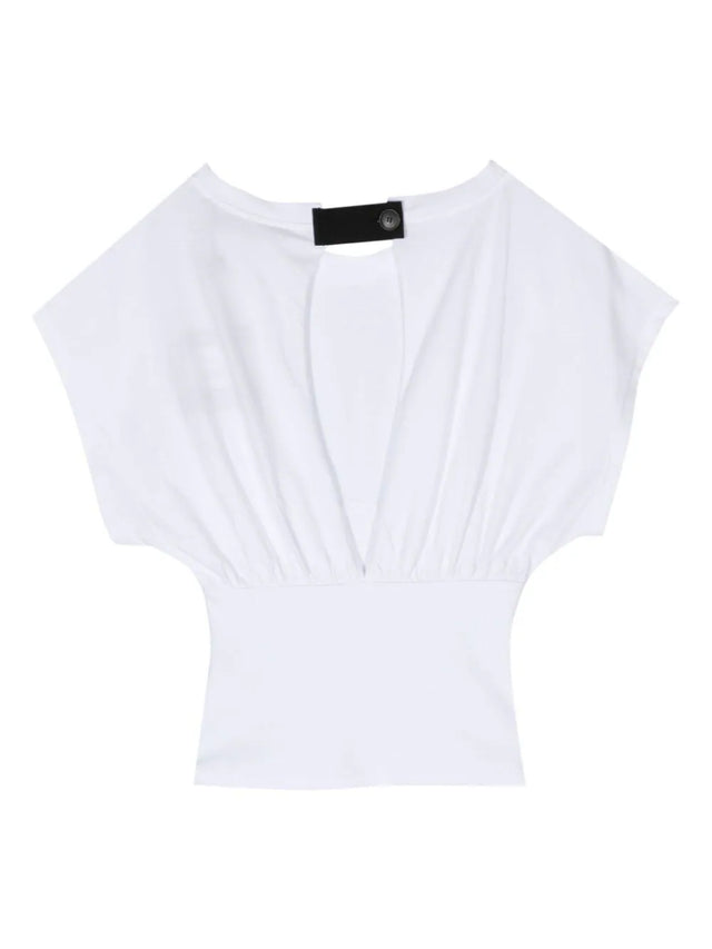 T-shirt bianca Tela