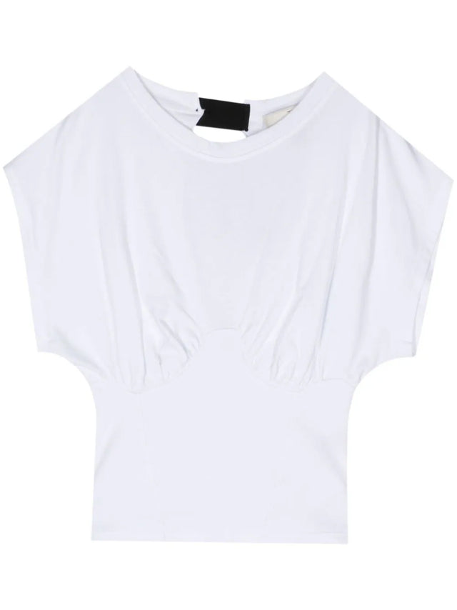 T-shirt bianca Tela