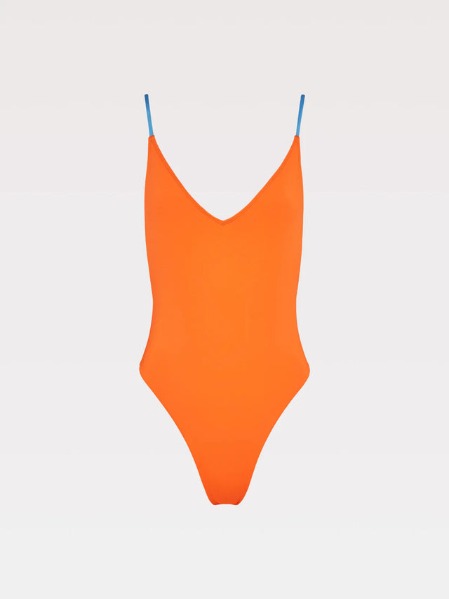 Costume intero arancio Albertine