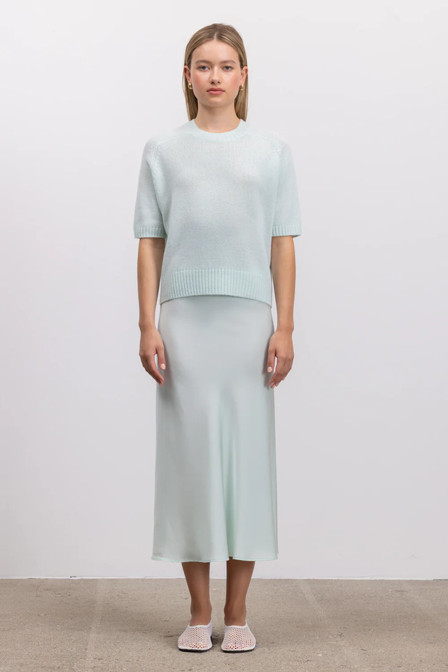 Gonna verde acqua Allude