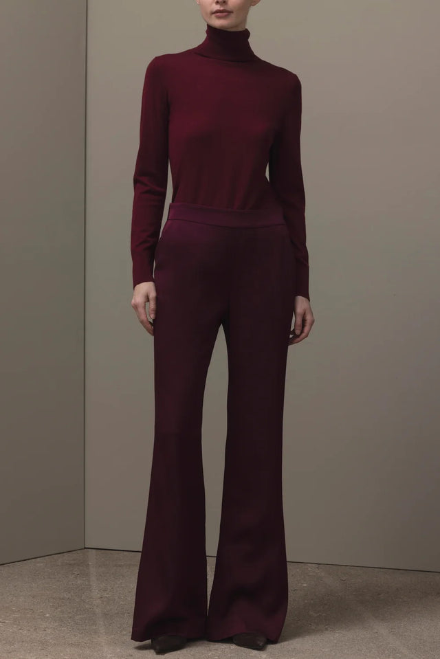Pantaloni bordeaux Allude