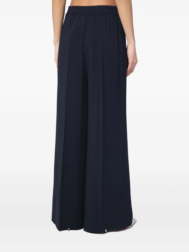 Pantaloni blu navy Erika Cavallini