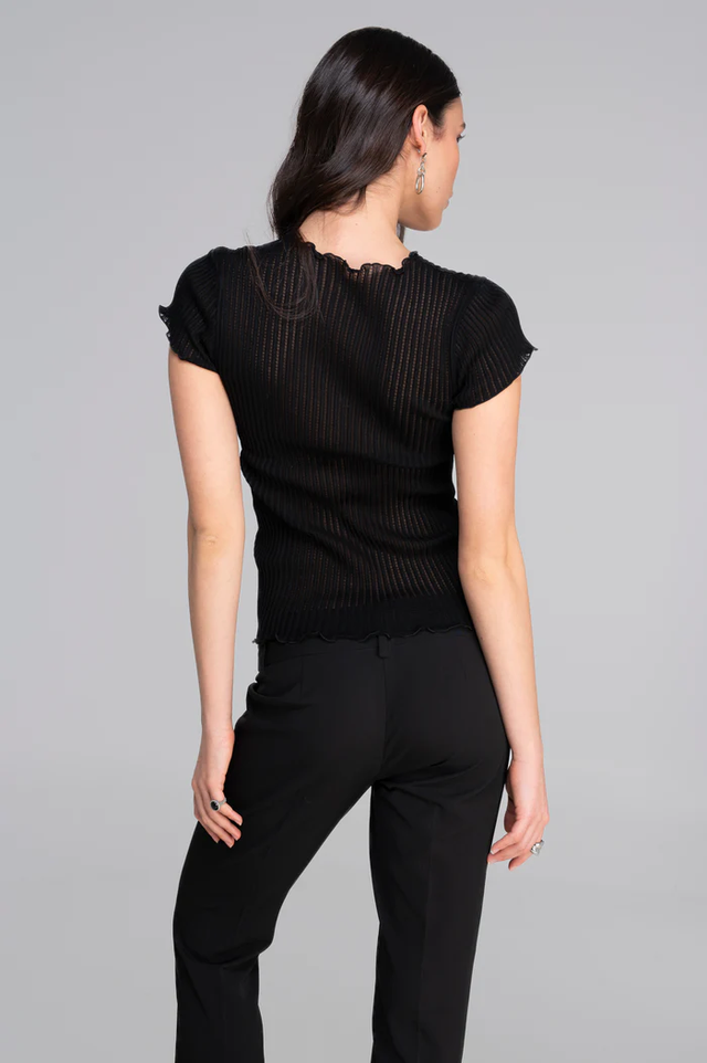 T-Shirt nera Oscalito