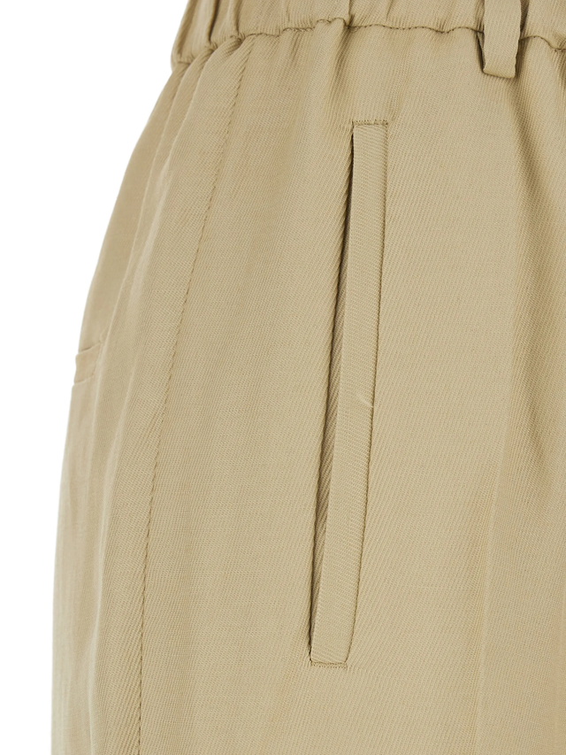 Pantaloni beige Tela
