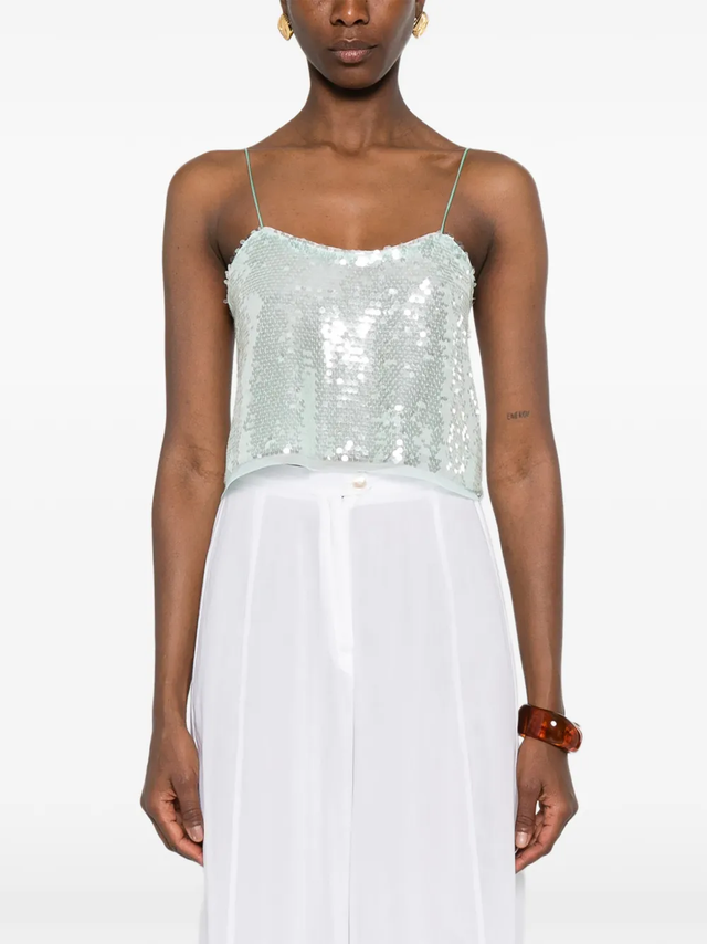 Top verde acqua Forte Forte