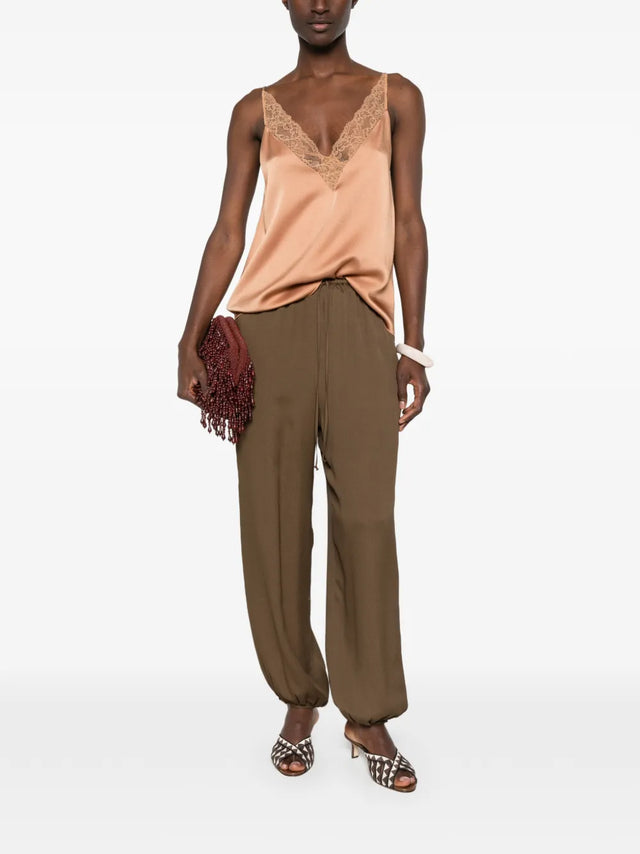 Pantaloni kaki Forte Forte