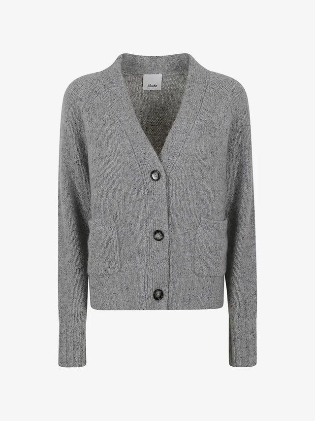 Cardigan grigio Allude
