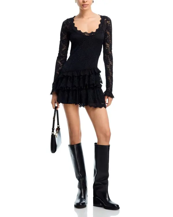 Vestito nero LoveShackFancy