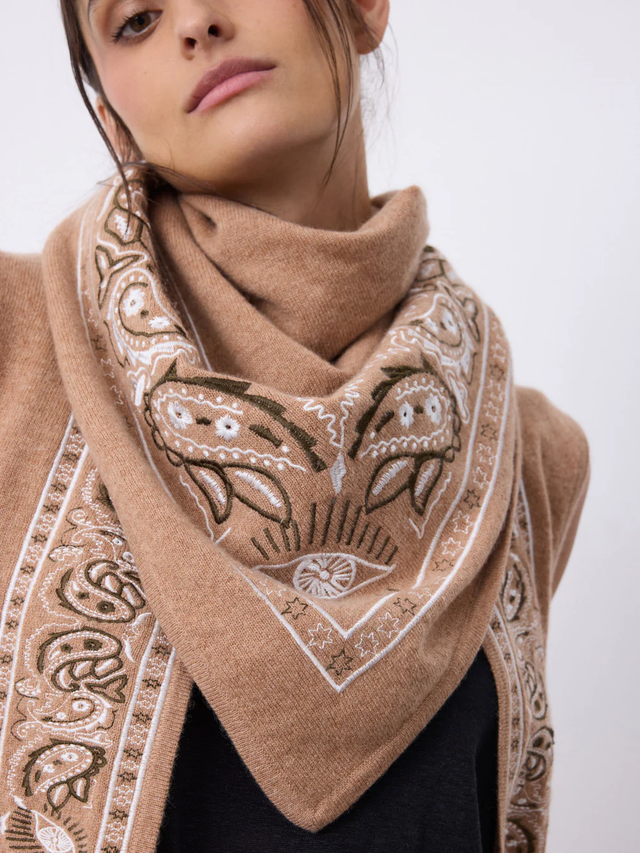 Sciarpa beige Not Shy