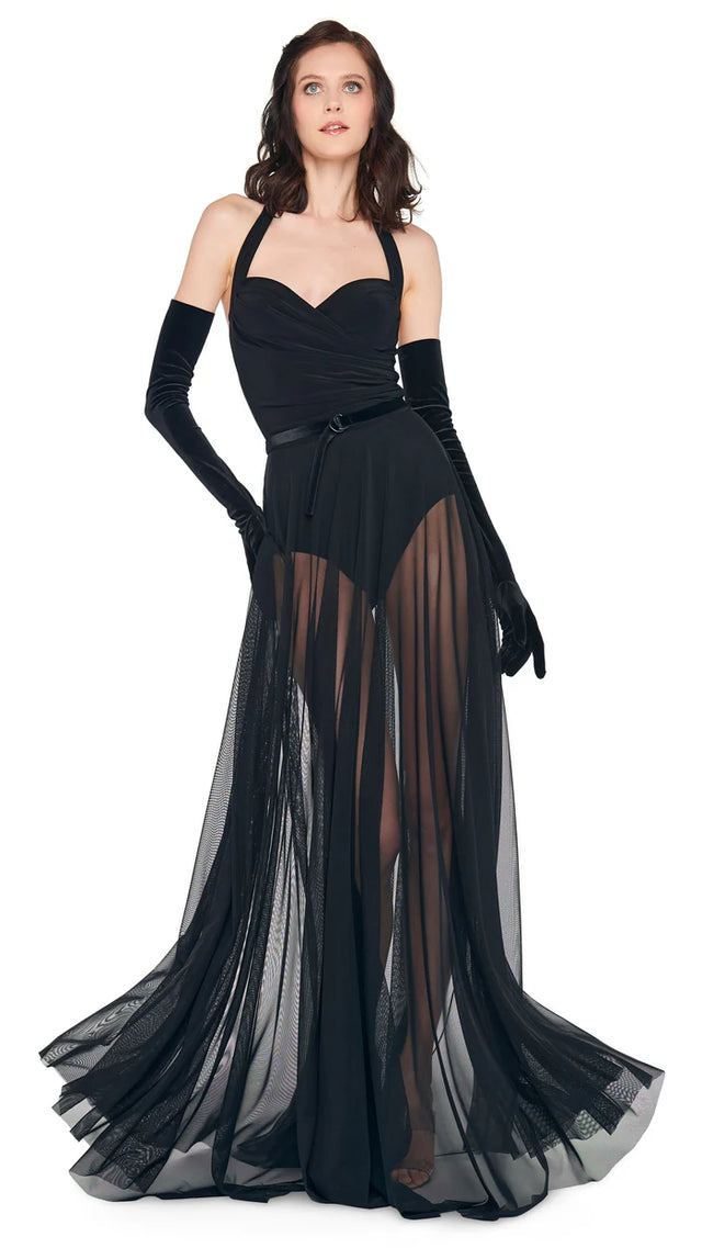 Vestito nero Norma Kamali