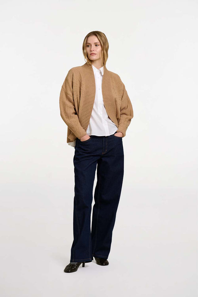 Cardigan cammello Sita Murt