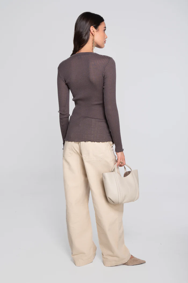 Maglia tortora Oscalito