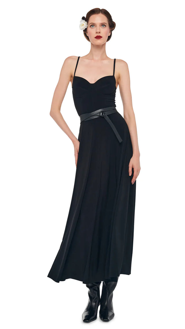 Vestito nero Norma Kamali