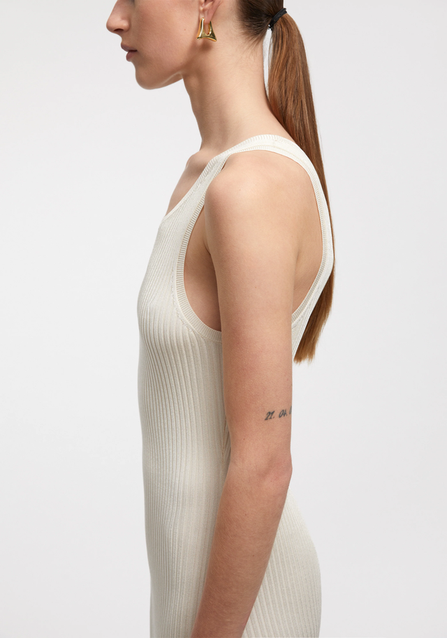 Vestito avorio Aeron