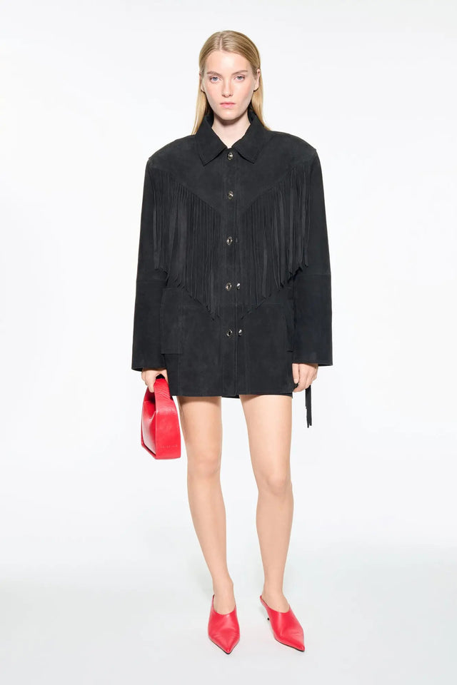 Giacca nera Stand Studio