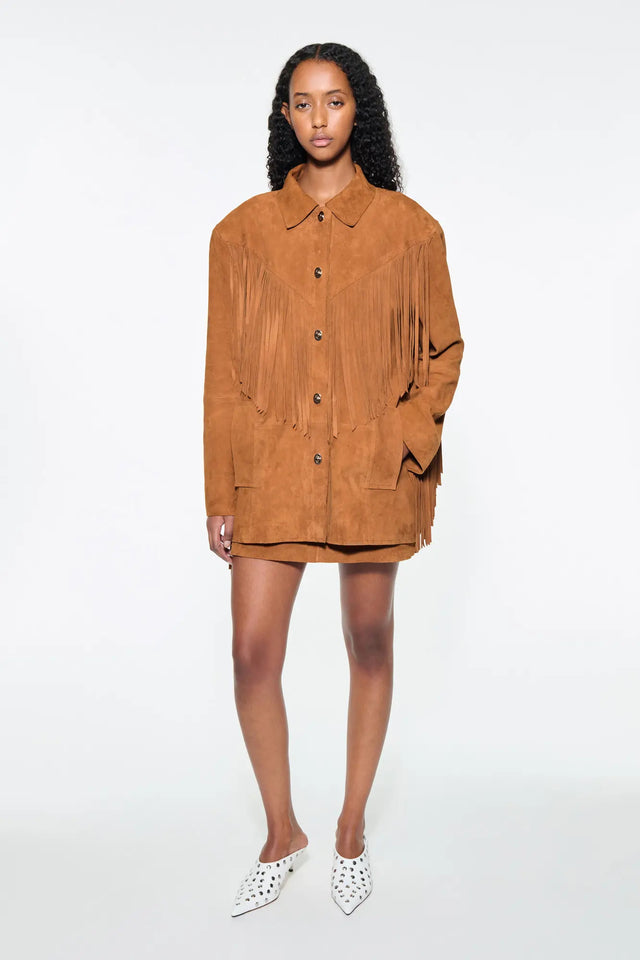 Giacca cammello Stand Studio