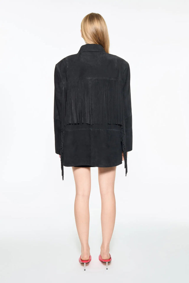 Giacca nera Stand Studio