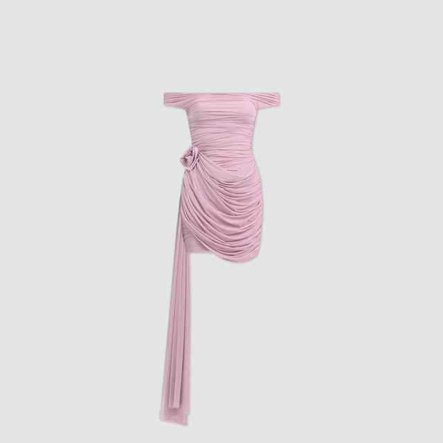 Vestito rosa Maygel Coronel