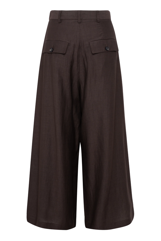 Pantaloni cioccolato Tela