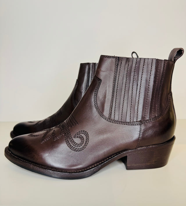 Stivaletti moro Duccio Del Duca