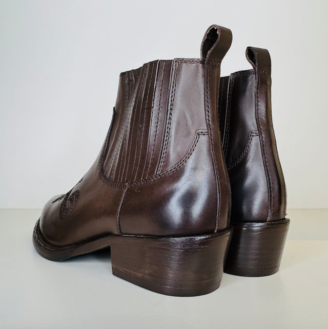 Stivaletti moro Duccio Del Duca