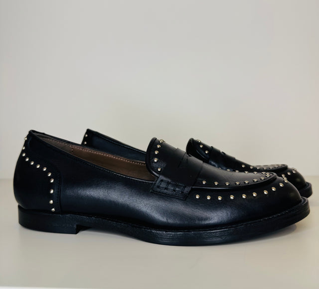 Mocassini neri Duccio Del Duca