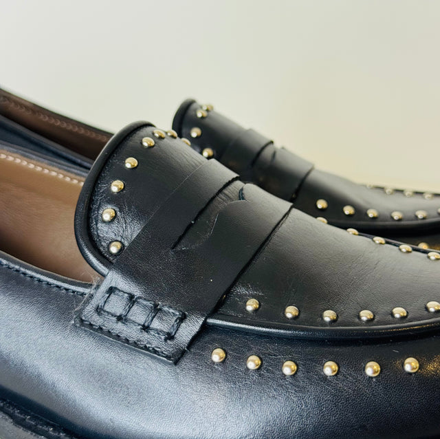 Mocassini neri Duccio Del Duca