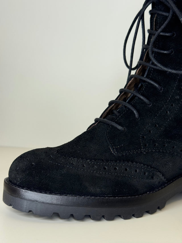 Stivaletti neri Duccio Del Duca