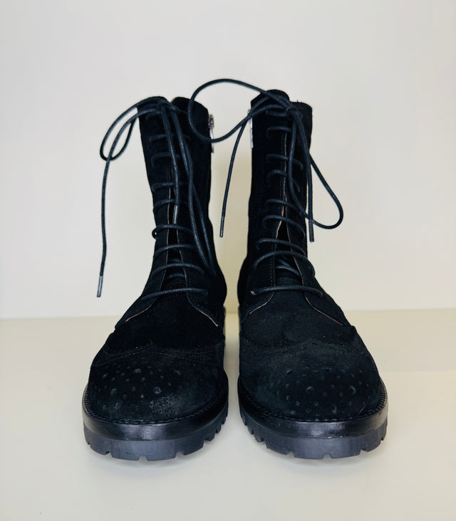 Stivaletti neri Duccio Del Duca