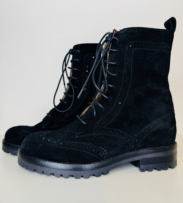 Stivaletti neri Duccio Del Duca