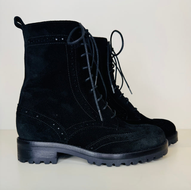 Stivaletti neri Duccio Del Duca