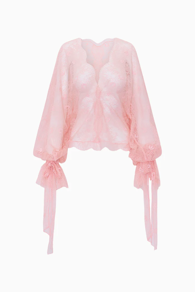 Top rosa LoveShackFancy