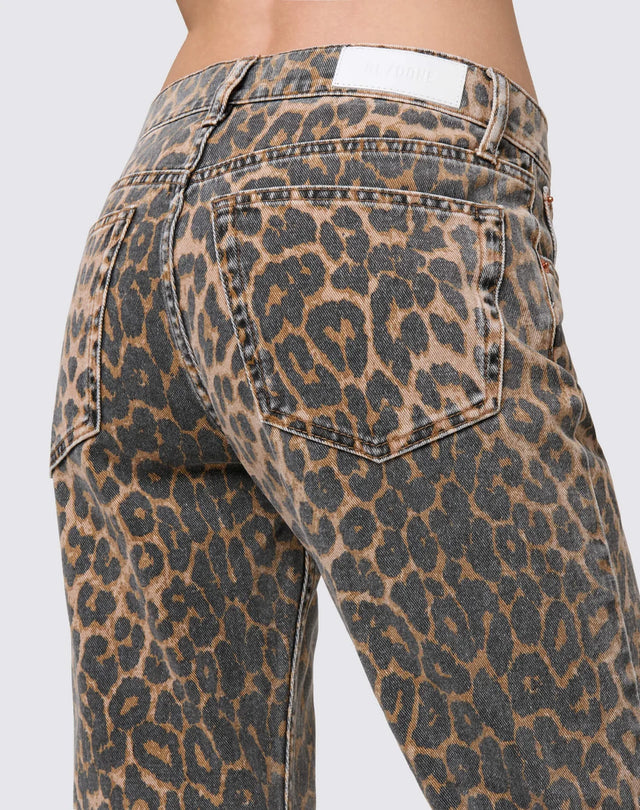 Jeans maculato RE/DONE